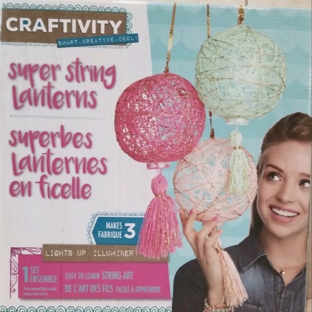 CRAFTIVITY Super String Lanterns Craft
